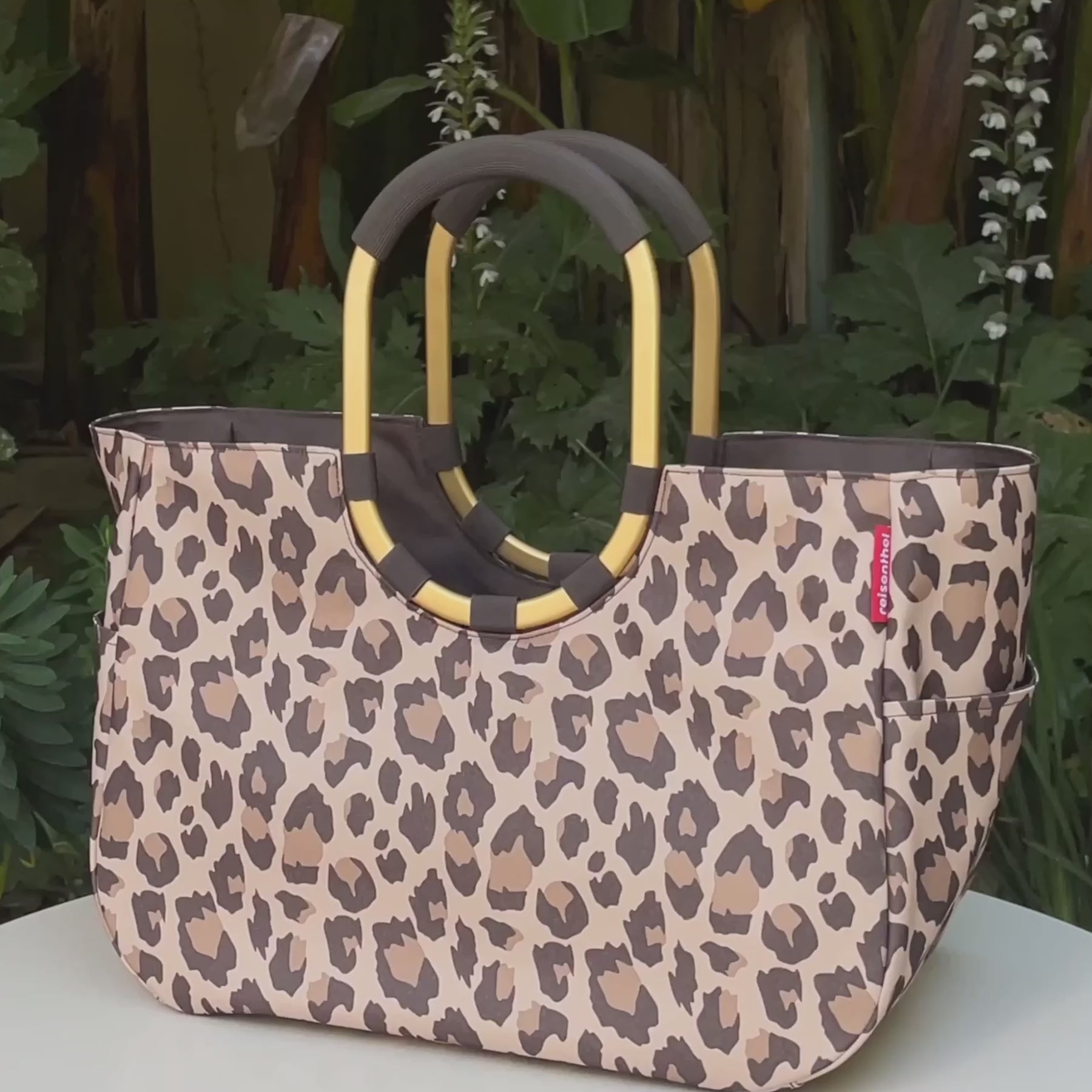 loopshopper L smiley® teddy chocolate loopshopper L Reisenthel