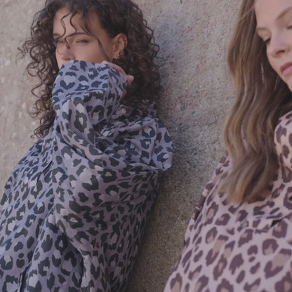 mini maxi raincoat leo nero